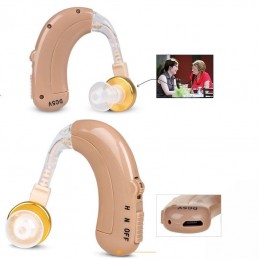 HP Rechargeable Sound Amplifier - 118 is a hearing aid with a discreet design perfect for hearing everything more clearly