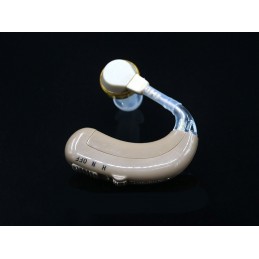 HP Rechargeable Sound Amplifier - 118 is a hearing aid with a discreet design perfect for hearing everything more clearly