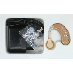 HP Rechargeable Sound Amplifier - 118 is a hearing aid with a discreet design perfect for hearing everything more clearly