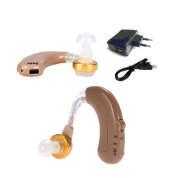 HP Rechargeable Sound Amplifier - 118 is a hearing aid with a discreet design perfect for hearing everything more clearly