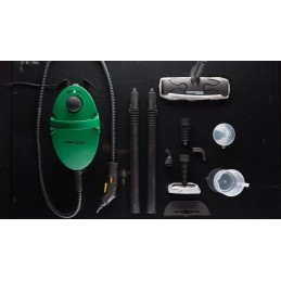Power Vapore H2O mop X11 11-in-1-Reinigung. Dank seiner vielfältigen Funktionen wird die Dampfreinigung zum Kinderspiel