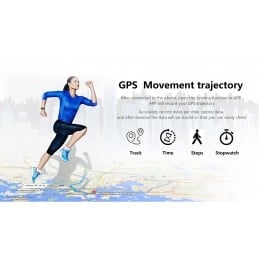 Smartwatch F4-Armband mit Bluetooth 4.0 – IP68 wasserdicht, haben Sie alle Funktionen Ihres Smartphones – Android oder iPhone am Handgelenk.
