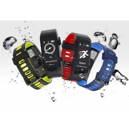 Bracciale Smartwatch F4 con Bluetooth 4.0 - Impermeabile IP68, hai tutte le funzionalità del tuo Smartphone - Android o iPhone al polso.