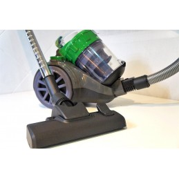 Leistungsstarker TurboVac ERP II EFFIZIENTER 1600-W-Multizyklon-Staubsauger mit innovativem 5-Stufen-Filtersystem – vollständige Reinigung.