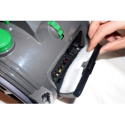 Leistungsstarker TurboVac ERP II EFFIZIENTER 1600-W-Multizyklon-Staubsauger mit innovativem 5-Stufen-Filtersystem – vollständige Reinigung.