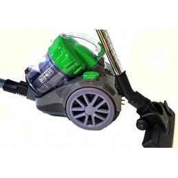 Leistungsstarker TurboVac ERP II EFFIZIENTER 1600-W-Multizyklon-Staubsauger mit innovativem 5-Stufen-Filtersystem – vollständige Reinigung.
