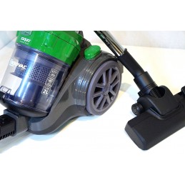 Leistungsstarker TurboVac ERP II EFFIZIENTER 1600-W-Multizyklon-Staubsauger mit innovativem 5-Stufen-Filtersystem – vollständige Reinigung.