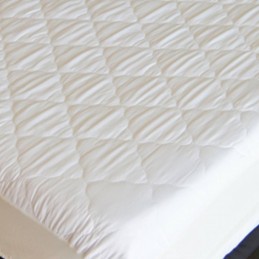 Schützen Sie Ihre Matratze vor Flecken und Schmutz dank des wasserdichten gesteppten Deluxe-Matratzenbezugs 105 x 200 cm, der beste Weg, Matratzen zu schonen