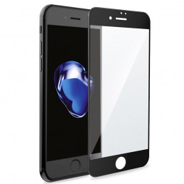 Película de Vidro Temperado - Iphone 8 Plus - Full Screen, para protecção do ecrã é feita de vidro temperado, 9x mais resistente que o vidro comum.