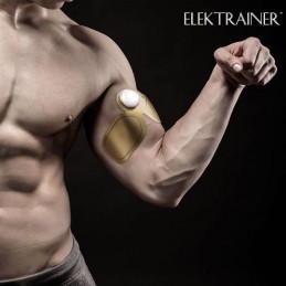 Tonifica tus músculos con poco esfuerzo y en cualquier lugar con este Pad Electroestimulador Elektrainer, con 15 niveles de intensidad.