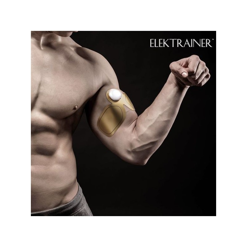 Tone your muscles with little effort and anywhere with this Elektrainer Electrostimulator Pad, with 15 intensity levels.