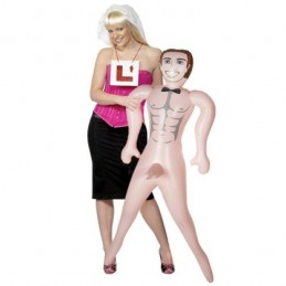 Muñeco hinchable hombre sexy, un divertido juguete para alegrar las fiestas más locas: despedidas de soltera, cumpleaños