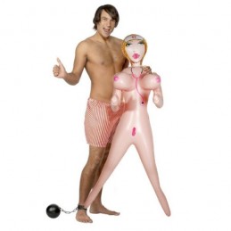 Muñeca hinchable enfermera sexy, ideal para todo tipo de fiestas locas: despedidas de soltero, cumpleaños, ceremonias de graduación.