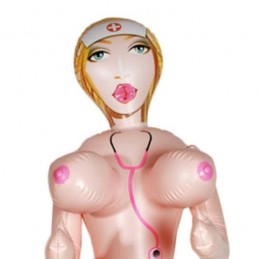 Boneca insuflável enfermeira Sexy, ideal para todo o tipo de festas malucas: despedidas de solteiro, aniversários, cerimónias de graduação.