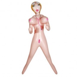 Boneca insuflável enfermeira Sexy, ideal para todo o tipo de festas malucas: despedidas de solteiro, aniversários, cerimónias de graduação.