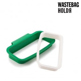 Trash Bag Holder es un accesorio muy práctico que permite reutilizar bolsas de plástico para la compra y utilizarlas como bolsas de basura