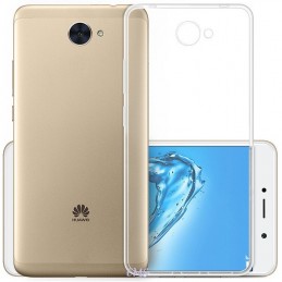 Doppia cover anteriore e posteriore in gel 360 - Huawei Y7. Fornisci una protezione extra al tuo dispositivo con questa cover in gel di alta qualità
