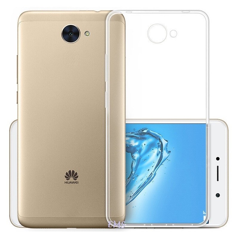 Carcasa Doble Frontal y Trasera Gel 360 - Huawei Y7 - Transparente Cubierta Doble Frontal y Trasera de Gel 360 - Huawei Y7, Proporcione protección adicional a su dispositivo con esta cubierta de Gel de alta calidad