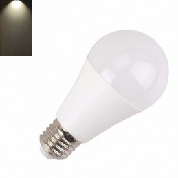 Lampadina LED E27 10W 800 Lm Luce Neutra - 4200K, Consumano fino all'85% di energia in meno per produrre la stessa luce rispetto ad una lampadina tradizionale.