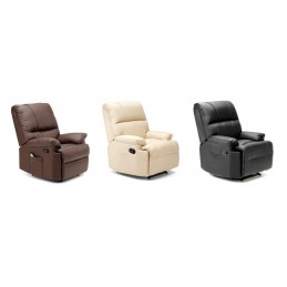 La Massage Armchair è una poltrona dal design elegante che incorpora un sistema di massaggio a vibrazione e calore lombare.