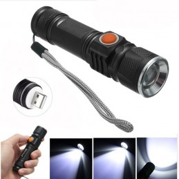 This LED tactile flashlight is an excellent tool that you can use in the most varied circumstances.