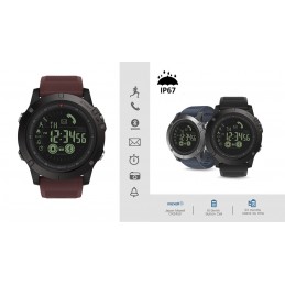Tenha todas as funcionalidades do seu Smartphone no seu pulso com este Relogio Smartwatch Vibe 3 - Bateria para 33 Meses - IP67 a prova de agua
