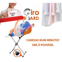 Un produit révolutionnaire avec une surface rotative, qui vous permet de repasser tous vos vêtements plus rapidement, confortablement et simplement.