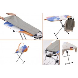 Un produit révolutionnaire avec une surface rotative, qui vous permet de repasser tous vos vêtements plus rapidement, confortablement et simplement.