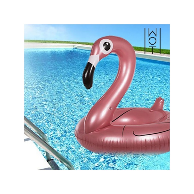 Flotador inflable flamenco Brinda la mejor diversión en los días calurosos con el flotador inflable Flamingo