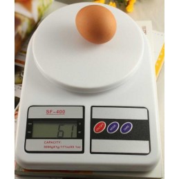 Esta balança de cozinha tem um sistema digital de peso muito preciso e pode pesar até 5 kg com exatidão em gramas, por isso adequa-se a toda a cozinha.