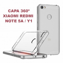 Doppia cover anteriore e posteriore in gel 360 - Xiaomi Redmi Note 5A - Y1, Fornisci una protezione extra alla tua attrezzatura con questa cover in gel di alta qualità