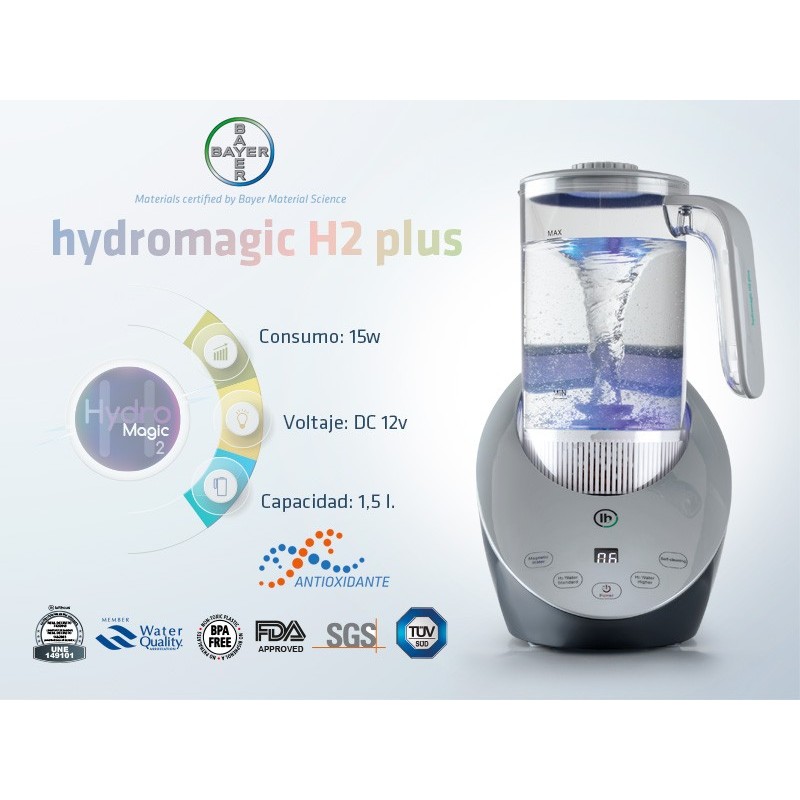 HYDROMAGIC H2 Plus - Agua Hidrogenada Antioxidante