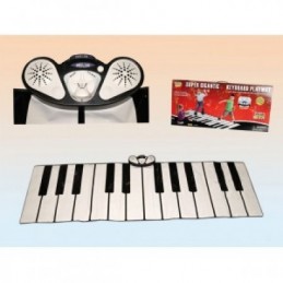 Sautez, jouez, amusez-vous à jouer du piano avec ce Tapis Musical Piano Géant ! Apprenez à jouer du piano de manière ludique et originale