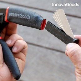 Cut a wide variety of materials such as rope, wood, leather, rubber, wire, with the help of this complete 3-in-1 cutting tool!