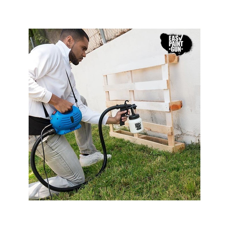 Paint gun - Easy Paint Gun Thanks to this Paint Gun you can paint any surface inside or outside, achieving a perfect finish.