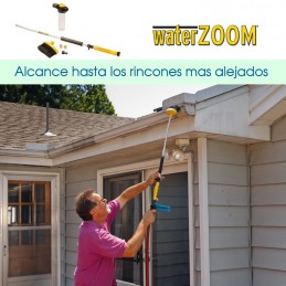 Just connect it to a hose. Ideal for cleaning terraces, swimming pools, chairs, windows, house entrances, cars, etc.