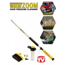 Just connect it to a hose. Ideal for cleaning terraces, swimming pools, chairs, windows, house entrances, cars, etc.