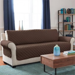 Sofa Saver - Proteja o seu sofá de manchas e pelos e dê uma nova vida à sua sala com este protetor de sofás reversível.