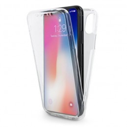 Custodia doppia fronte e retro in gel 360 - iPhone XR. Fornisci una protezione extra alla tua attrezzatura con questa custodia in gel di alta qualità