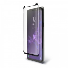 Le film Full Glue Glass Samsung Galaxy S9, pour la protection de l'écran, est fabriqué en verre trempé, 9 fois plus résistant que le verre ordinaire.