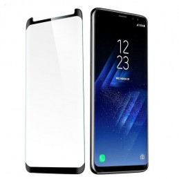 Film de Vidrio Templado Especial para Samsung S9 Plus, para proteger la pantalla y está fabricado en vidrio templado, 9 veces más resistente que el vidrio común.