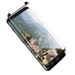 Le film Full Glue Glass Samsung Galaxy S8, pour la protection de l'écran, est fabriqué en verre trempé, 9 fois plus résistant que le verre ordinaire.