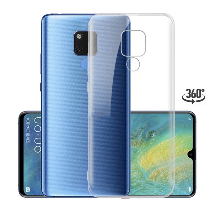 Doppia cover anteriore e posteriore in gel 360 - Huawei Mate 20, fornisci una protezione extra al tuo dispositivo con questa cover in gel di alta qualità