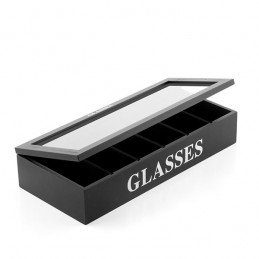 Compre o Organizador de oculos - 6 comp. e mantenha os seus oculos protegidos e ordenados quando nao os esta a usar!
