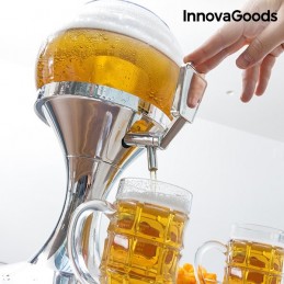 Dispensador de Bebidas y Refrigerador - tiene la doble posibilidad de refrescar y almacenar cualquier bebida, capacidad de 3,5 litros.