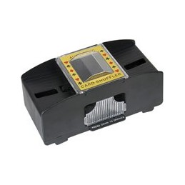 El barajador automático de cartas añade un toque de autenticidad a tu mesa de juego, los días de sufrimiento del crupier han terminado.