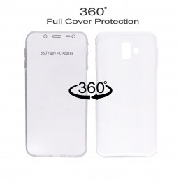 Funda de Gel 360 para Samsung Galaxy J6 Plus - Prime, Proporcione protección adicional a su dispositivo con esta funda de Gel de alta calidad