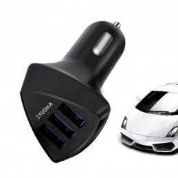 With this universal car charger, you can charge your phone, MP3 player, tablet, digital camera, etc.