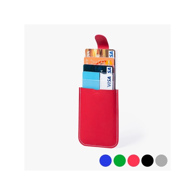 Cartera de tarjeta de seguridad RFID Te presentamos el RFID Card Wallet, que protege tus tarjetas que contienen PayWave, la nueva forma de pago.