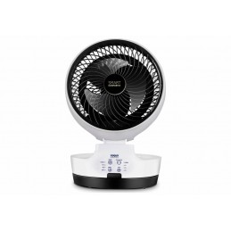 Le ventilateur Smart Comfort Portable 360 est pliable avec contrôle et circulation de l'air pour une utilisation en été comme en hiver